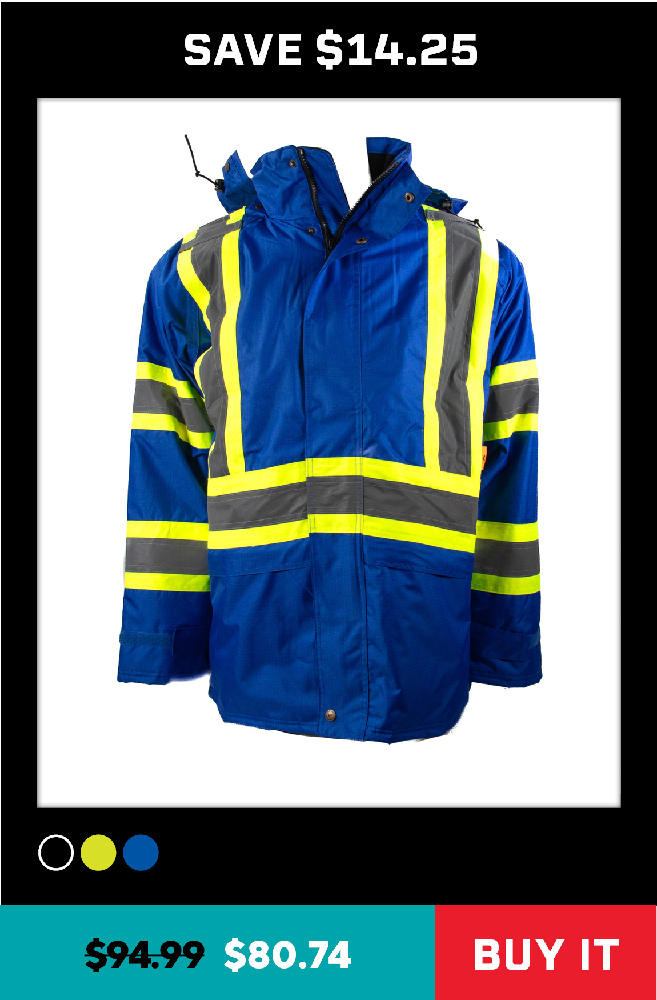 GSS Safety FR Waterproof Insulated Jacket